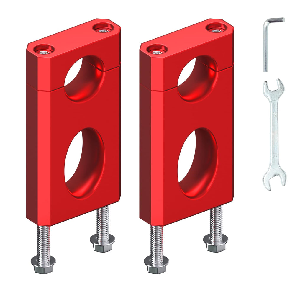 CILOYU mini bike riser for 22mm handlebars enhances steering on rough terrain