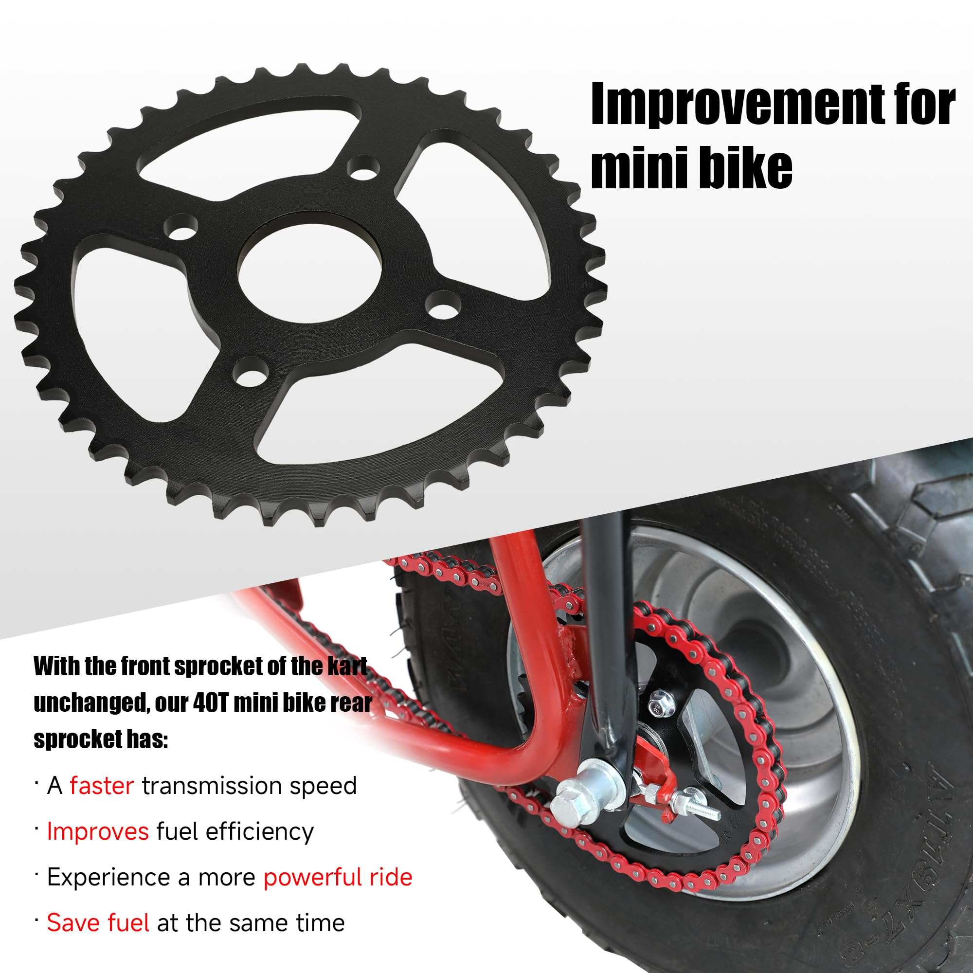 CILOYU mini bike upgrade kit ready for weekend rides.