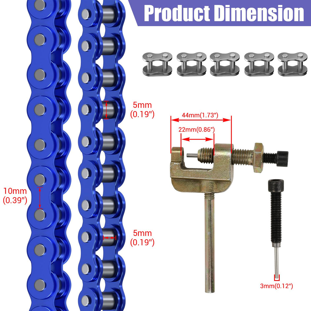 CILOYU chain compatible with Motovox MBX10 MBX11