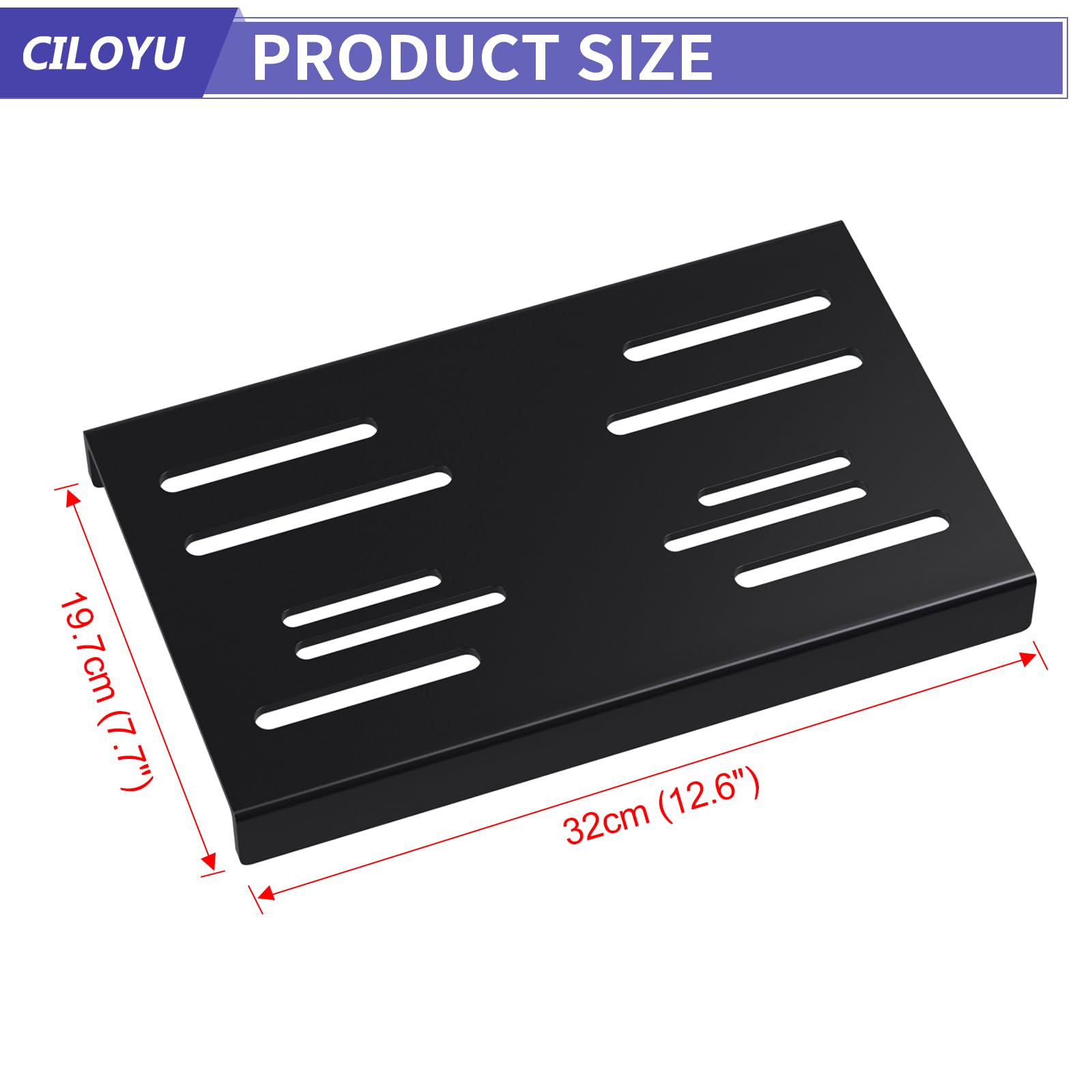 CILOYU mounting plate installed on a mini bike demonstrates broad compatibility