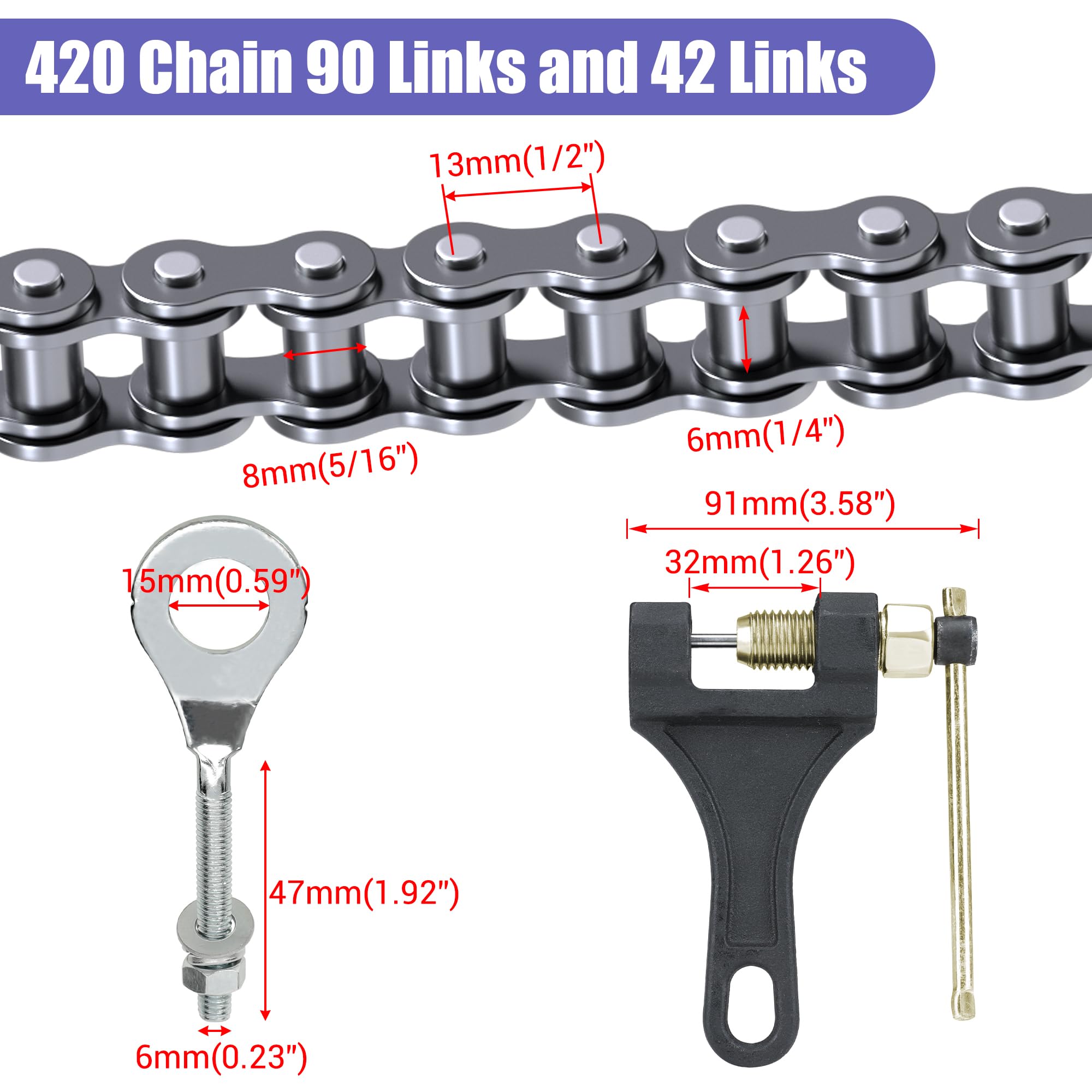 CILOYU multi-model compatibility-bikes shows broad fit for many mini bikes
