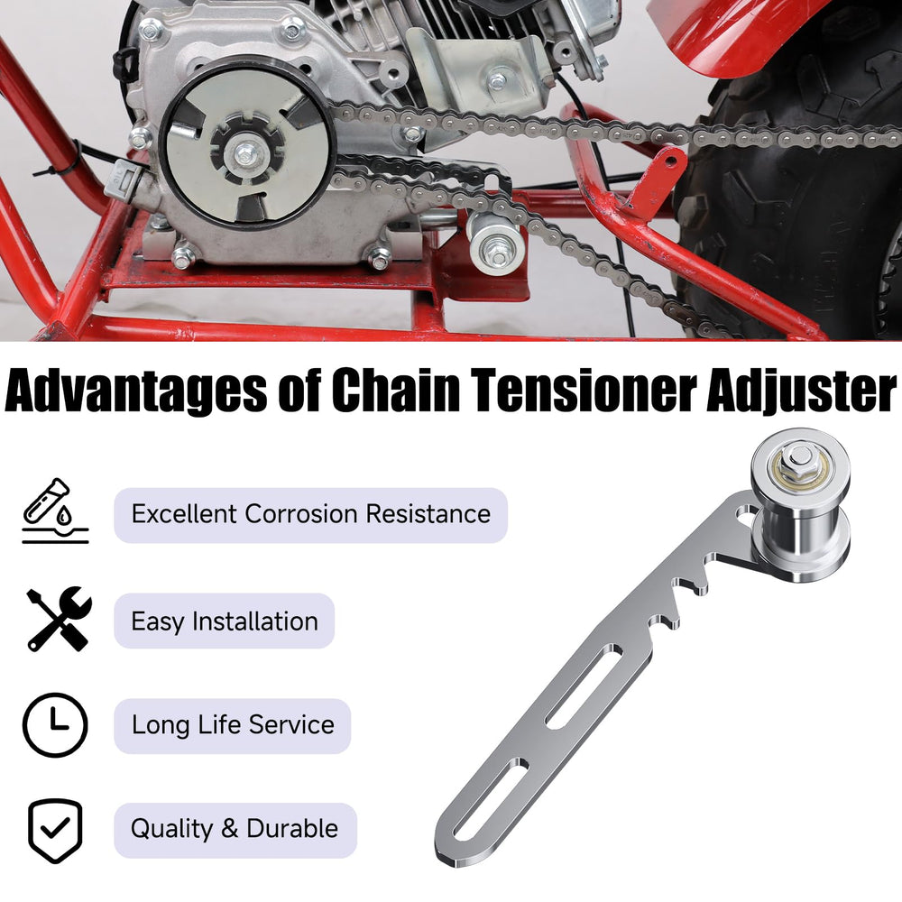 ciloyu predator 79cc tensioner mount with roller improves chain stability on compatible engines