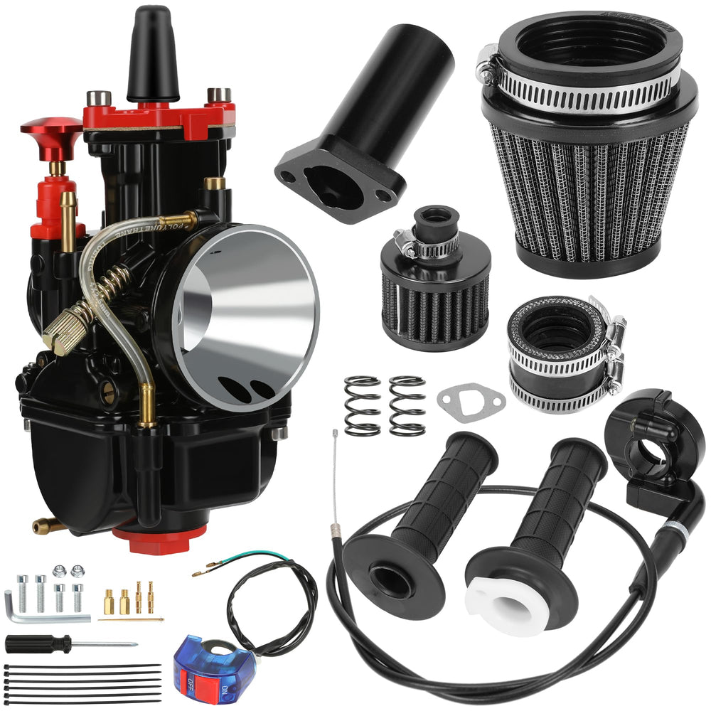 CILOYU PWK mini bike carburetor throttle cable kit for Predator engines, smooth performance