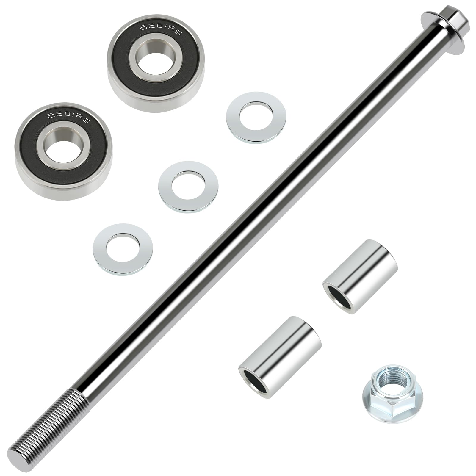 CILOYU rear axle kit for Coleman CT100U with 12mm axle for smoother rotation