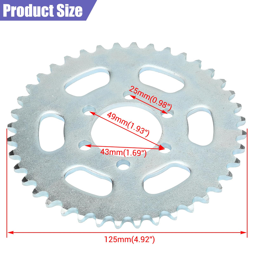 CILOYU six-hole mounting demonstrates versatile installation across mini bikes.