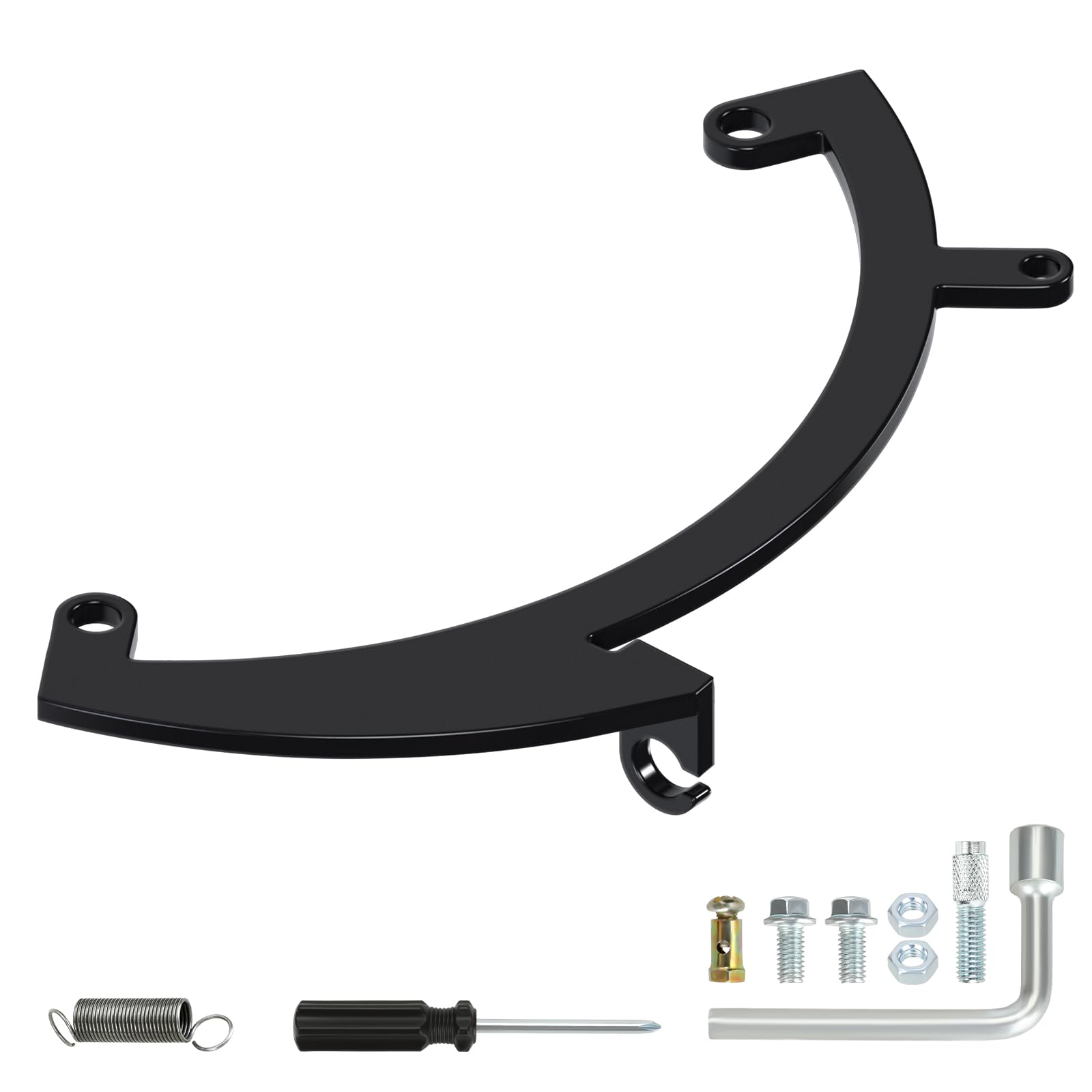 CILOYU throttle bracket for Predator 79cc close-up showing sturdy mounting