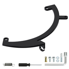 CILOYU throttle bracket for Predator 79cc close-up showing sturdy mounting