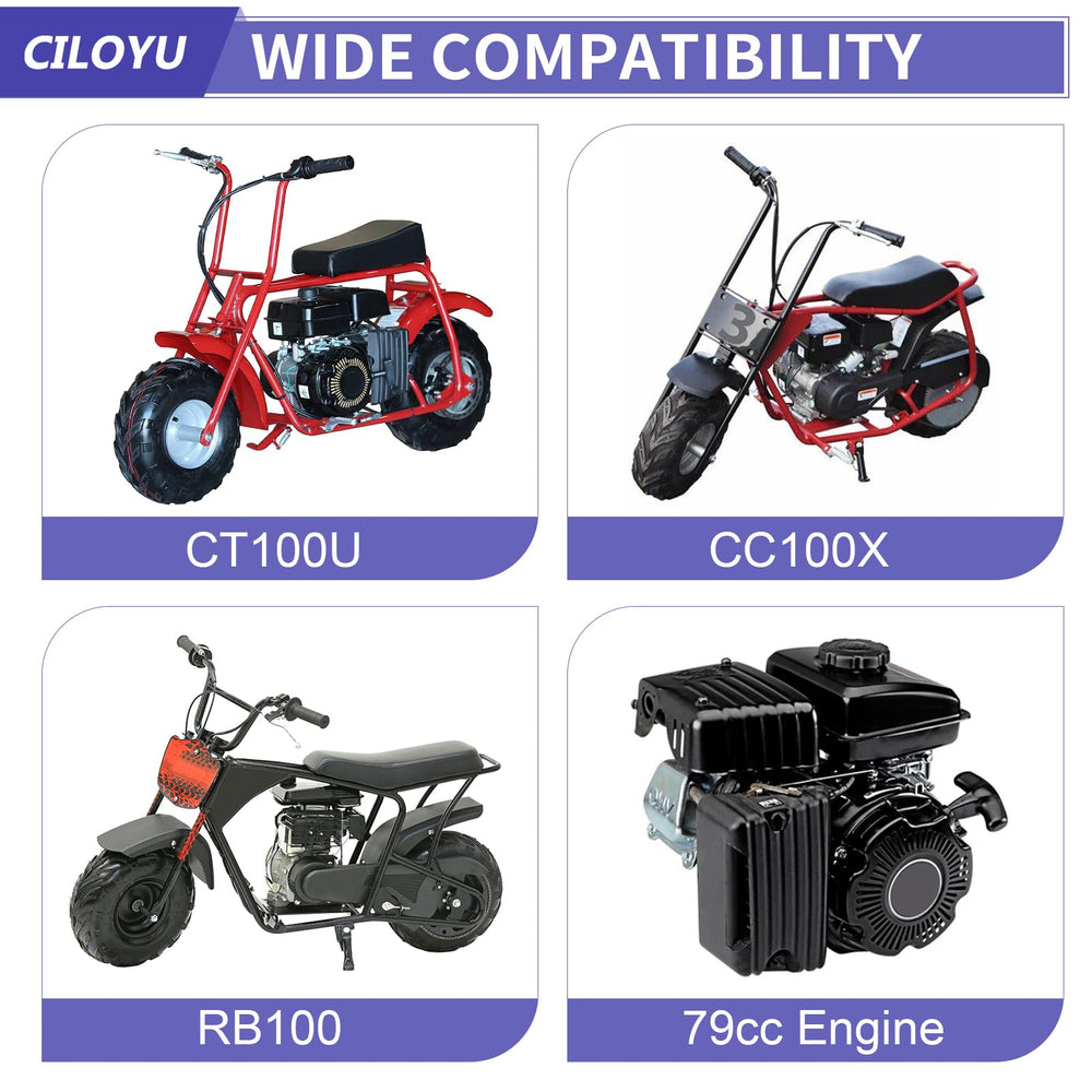 CILOYU throttle grip set enhances grip and control.
