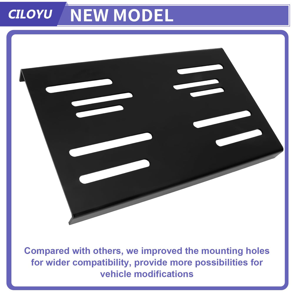 CILOYU universal engine mounting plate top view demonstrates broad surface for alignment