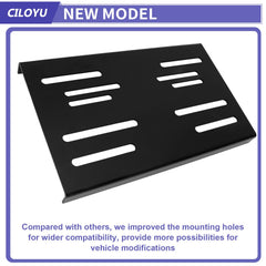 CILOYU universal engine mounting plate top view demonstrates broad surface for alignment
