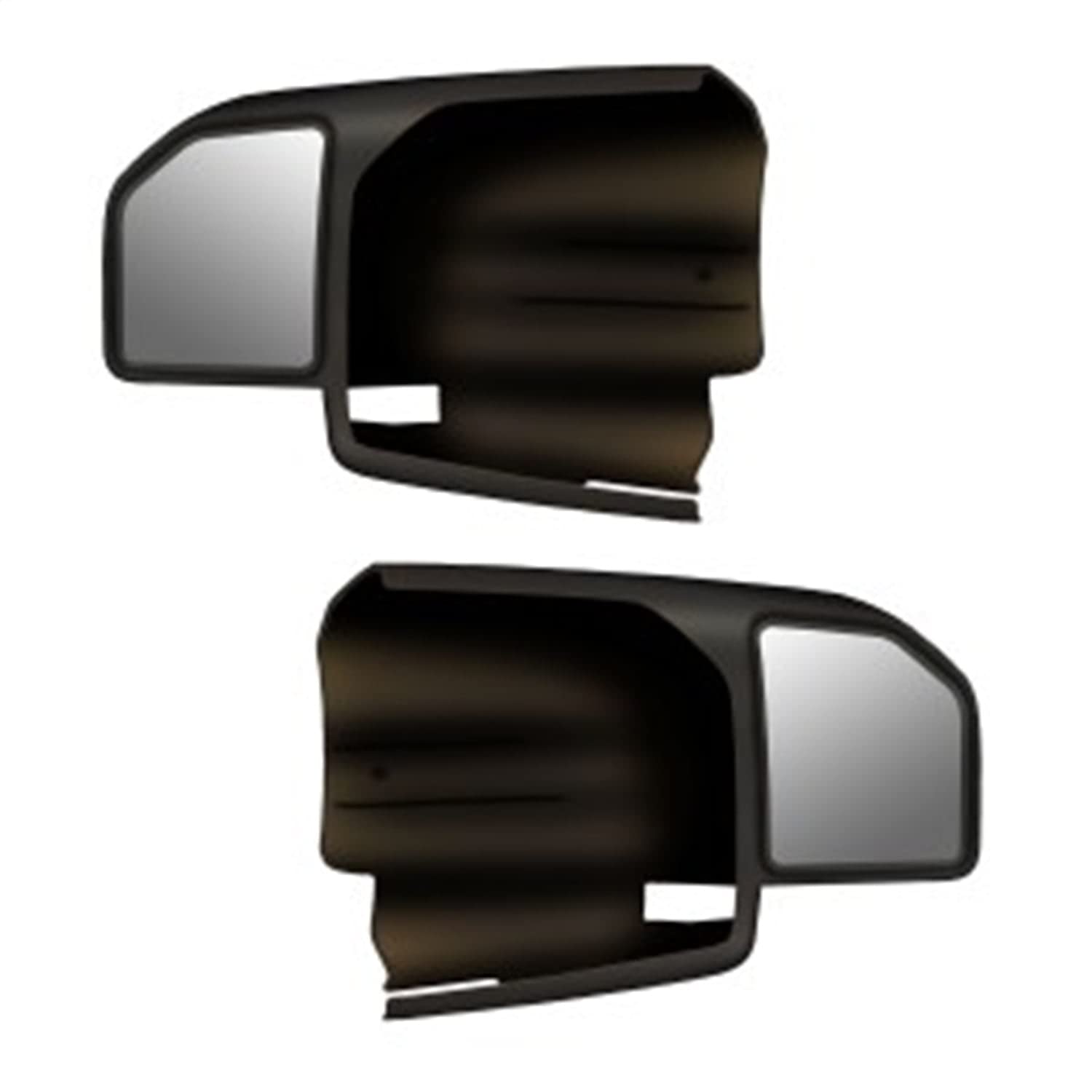 CIPA 11550 driver side mirror demonstrates secure fit with enhanced towing visibility