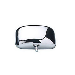 CIPA 95500 chrome side mirror head with ball-and-socket mount for adjustable viewing angles.