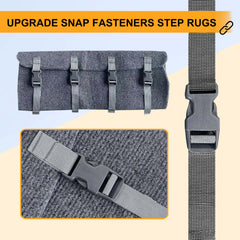 CircleRoad pet-friendly RV step cover highlighting non-slip grip