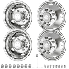 CIRONBOW front wheel simulator, 19.5-inch, 10 lugs for Ford trucks; durable fit.