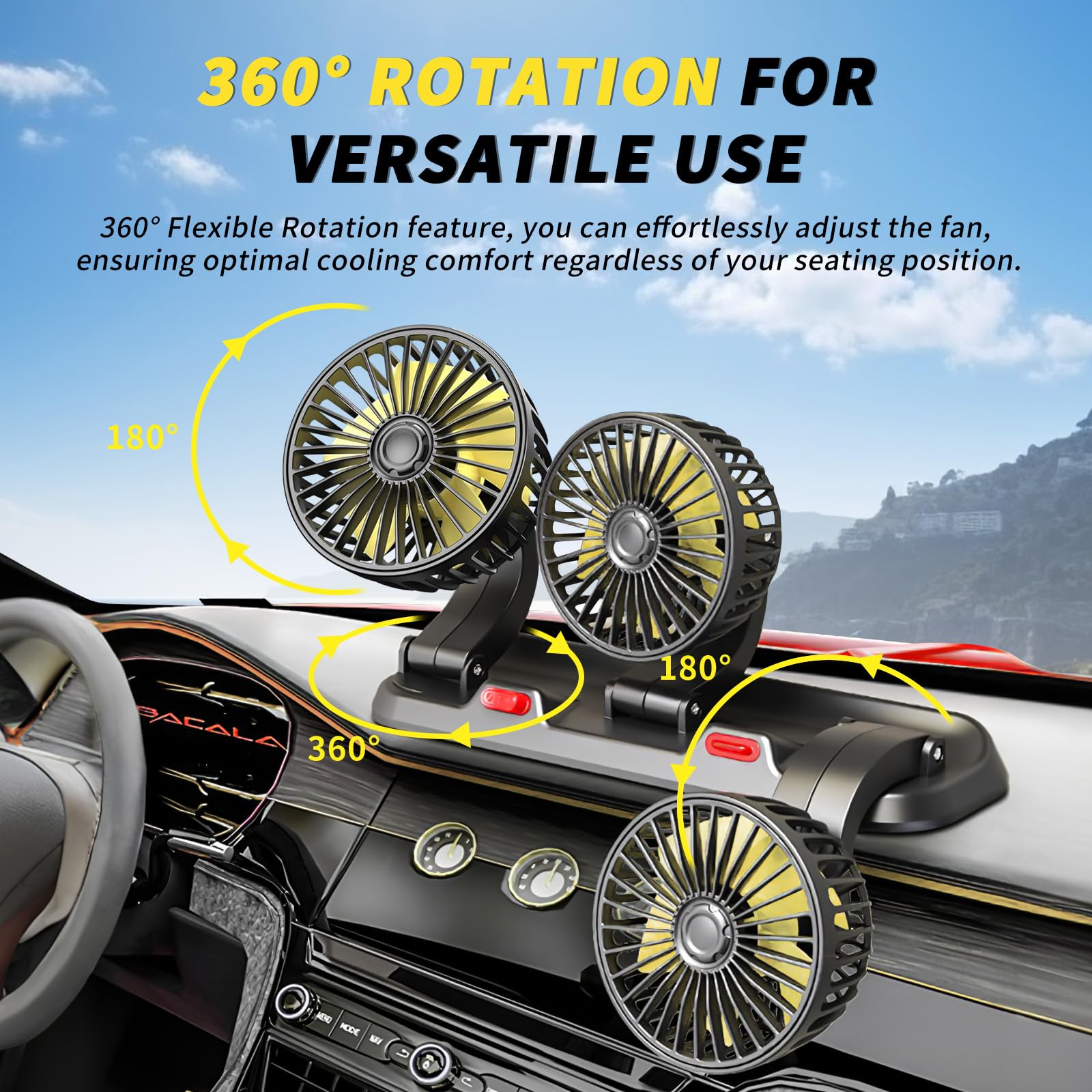 Cisbelw cigarette lighter plug design powers instantly in vehicles.