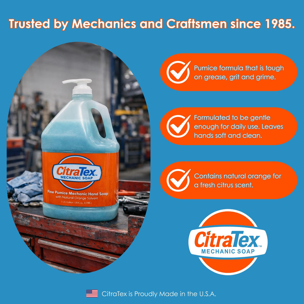 Citratex garage workshop use, designed for busy technicians and DIYers.