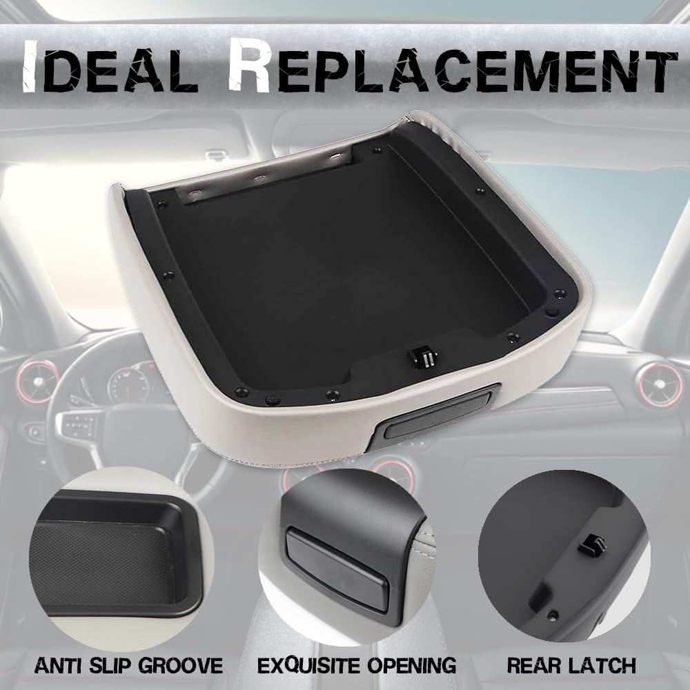 Citumo easy-install armrest lid with upgraded base for straightforward upgrade.