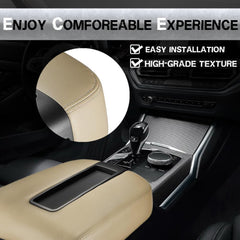 Citumo center console lid beige installed with upgraded base shown