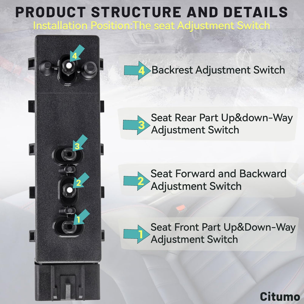 Citumo packaging with hardware included for ready installation.