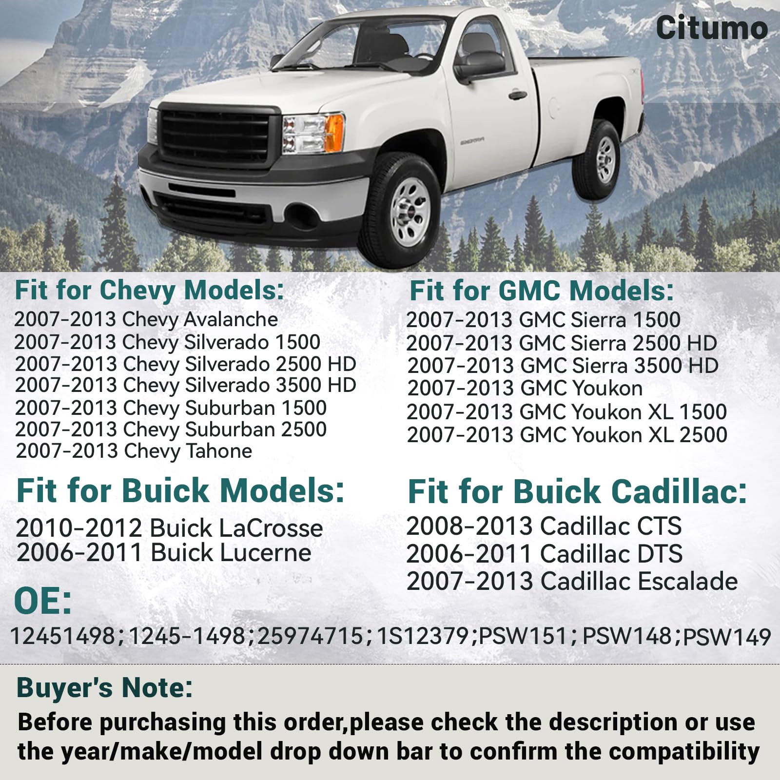 Citumo seat switch with motor verification reminder concept