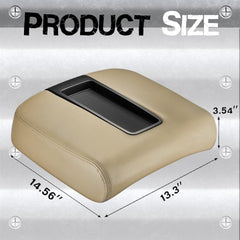 Citumo beige Sierra armrest lid installed on compatible vehicle