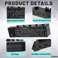 Citumo Silverado, Avalanche, and Lacrosse seat control switch in interior