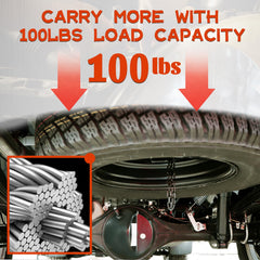 Citumo spare tire hoist with rust-resistant coating on heavy-duty metal.