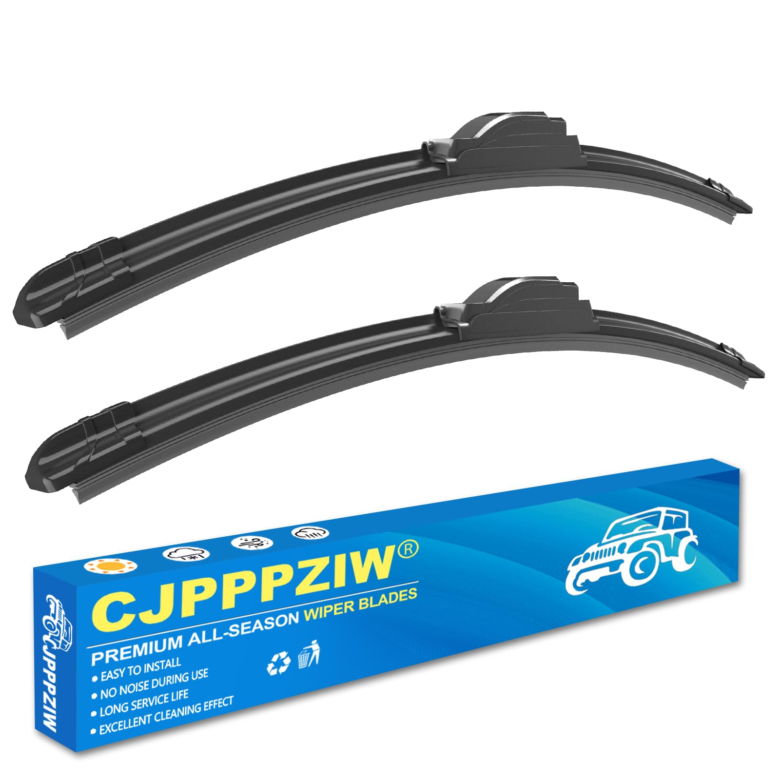 CJPPPZIW windshield wiper blade 26-inch and 17-inch fit Altima and Rogue, delivering clear rain visibility.