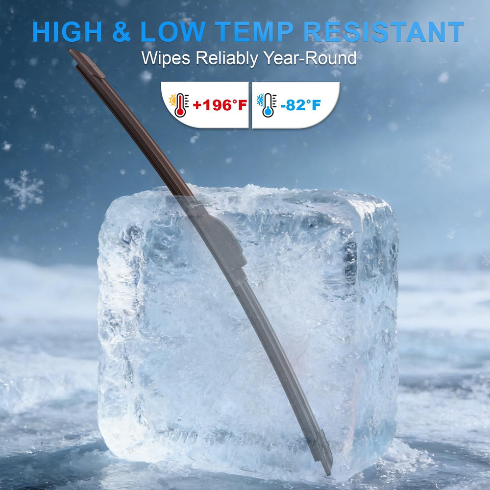 CJPPPZIW weather-resistant design helps prevent ice buildup for safer winter driving.
