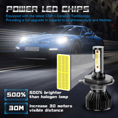 CJZJPV 6500K white light improves nighttime visibility on Sequoia.