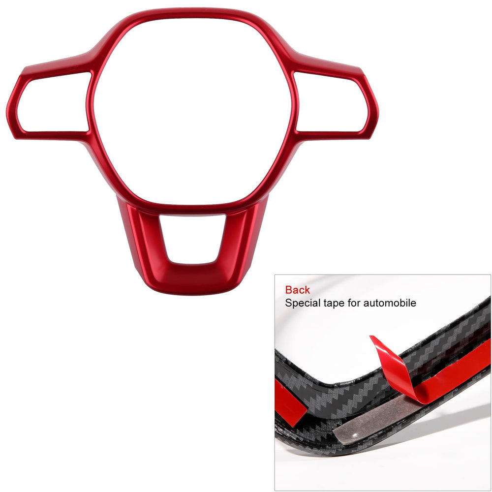 CKE Accord center console cover in red blends with interior and cleans easily.