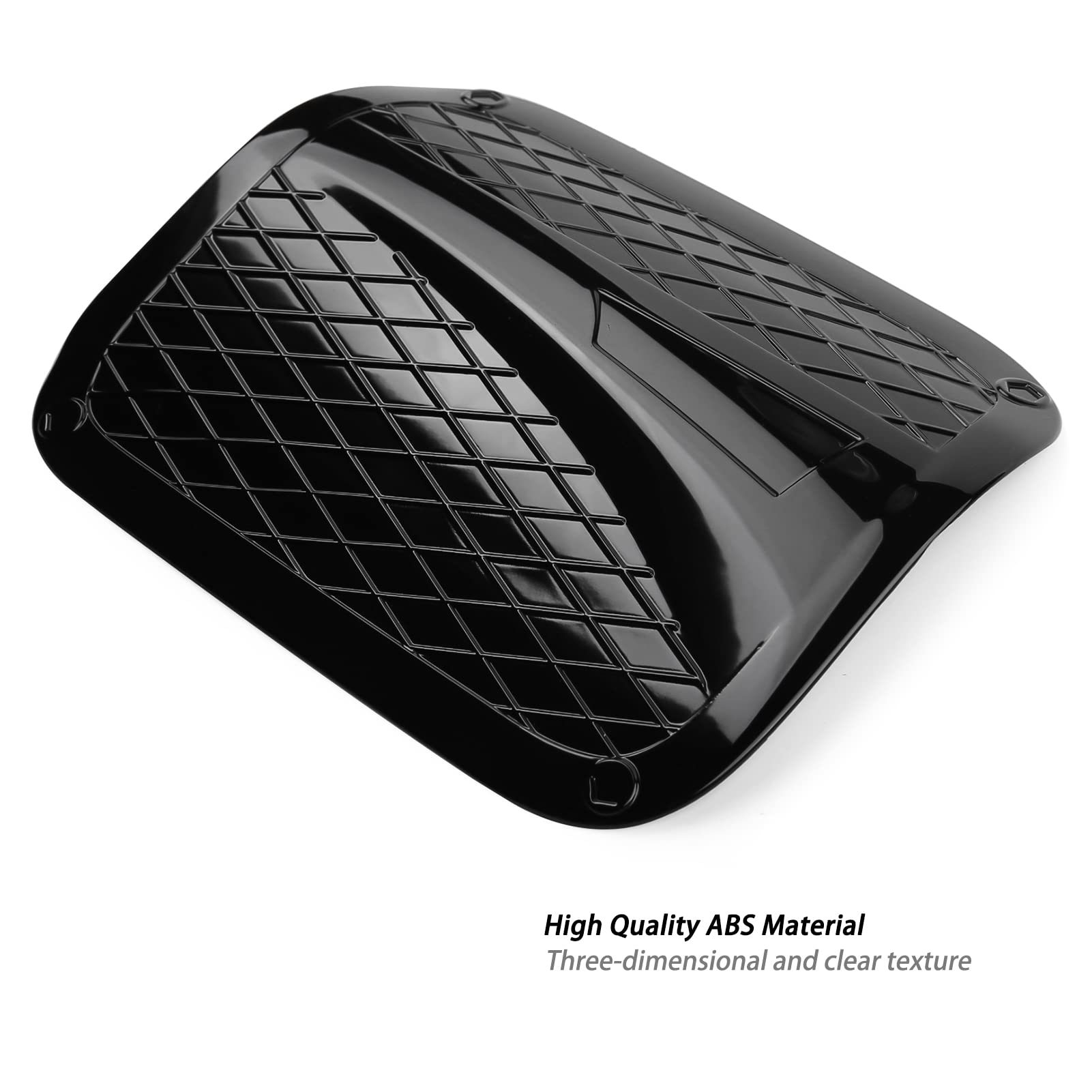 CKE Camry exterior decoration in glossy black adds refined style to the car.