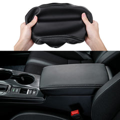 CKE Honda Civic CVT armrest cover, front view, protects the center console from daily wear