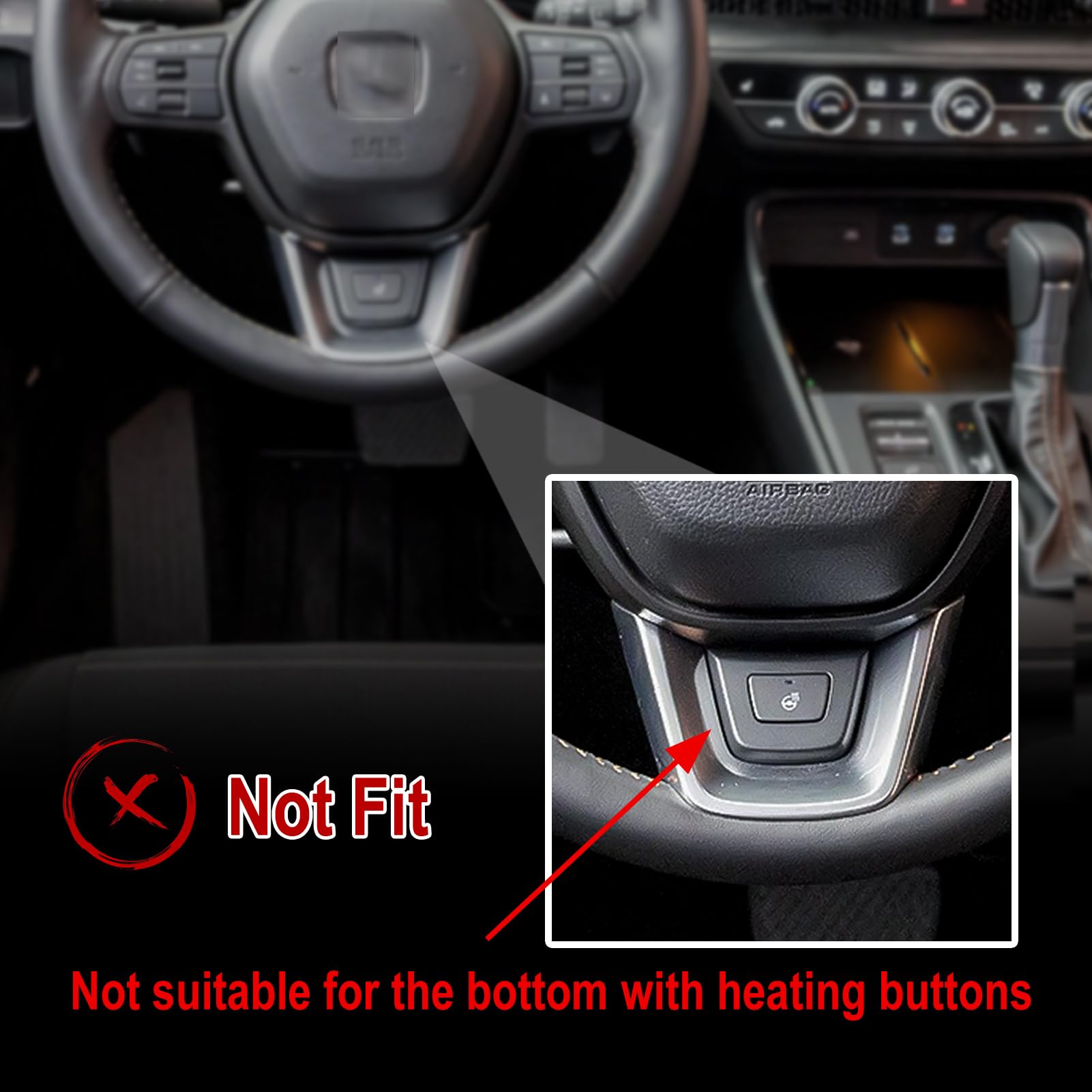 CKE Civic dashboard cover in red reduces glare and upgrades interior aesthetics.