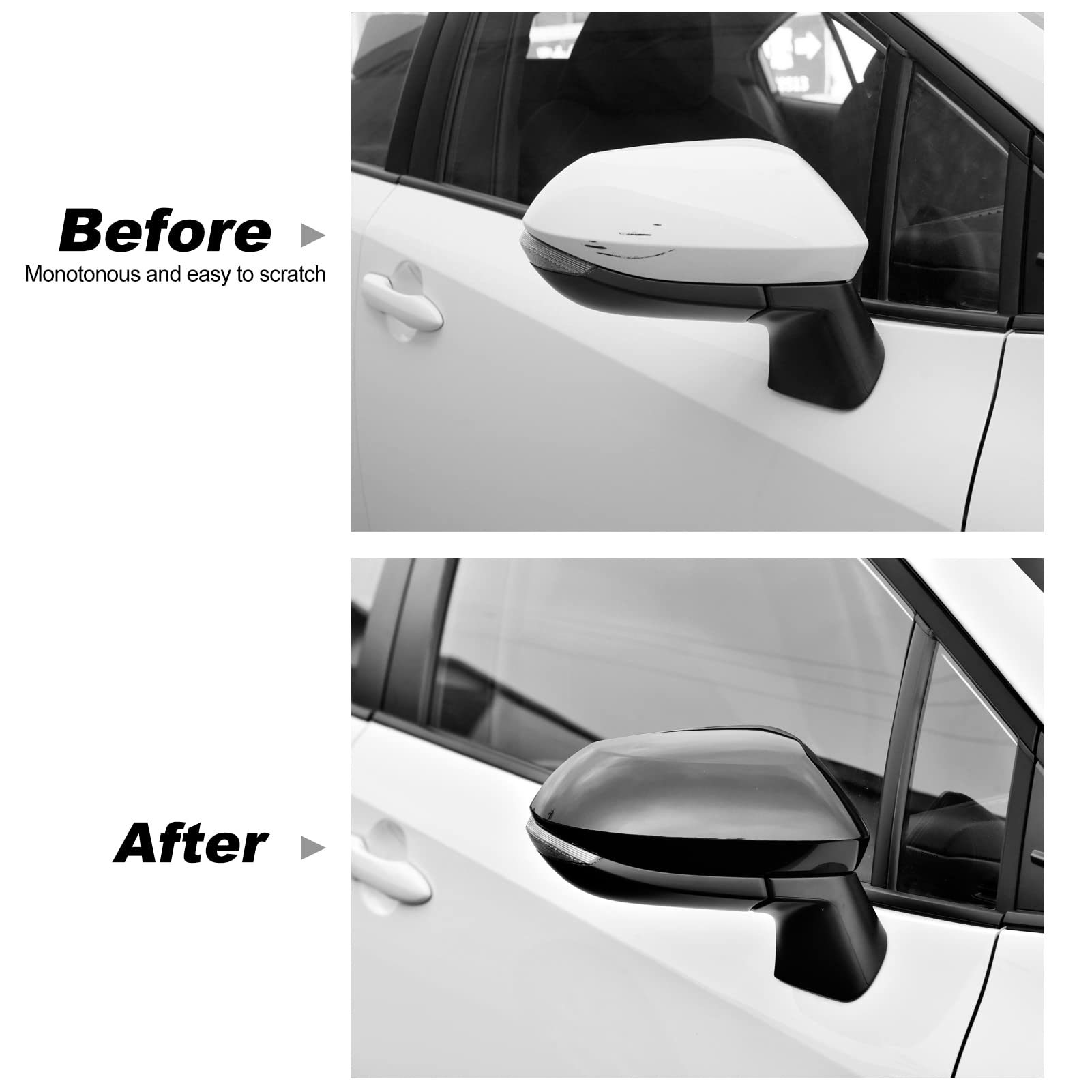 CKE Corolla Guard Cap back adhesive ensures firm stick without residue.