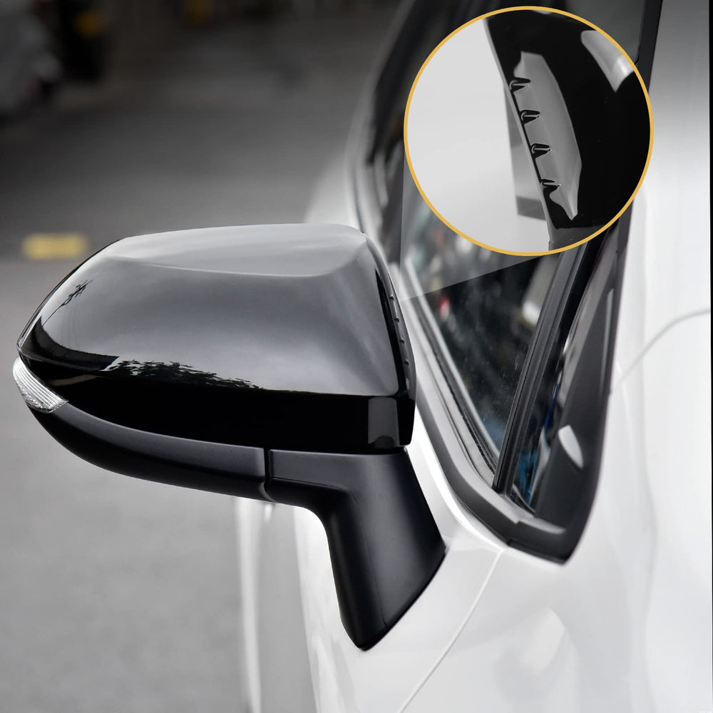 CKE Corolla Guard Cap closeup ABS material highlights premium glossy finish and durability.