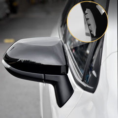 CKE Corolla Guard Cap closeup ABS material highlights premium glossy finish and durability.