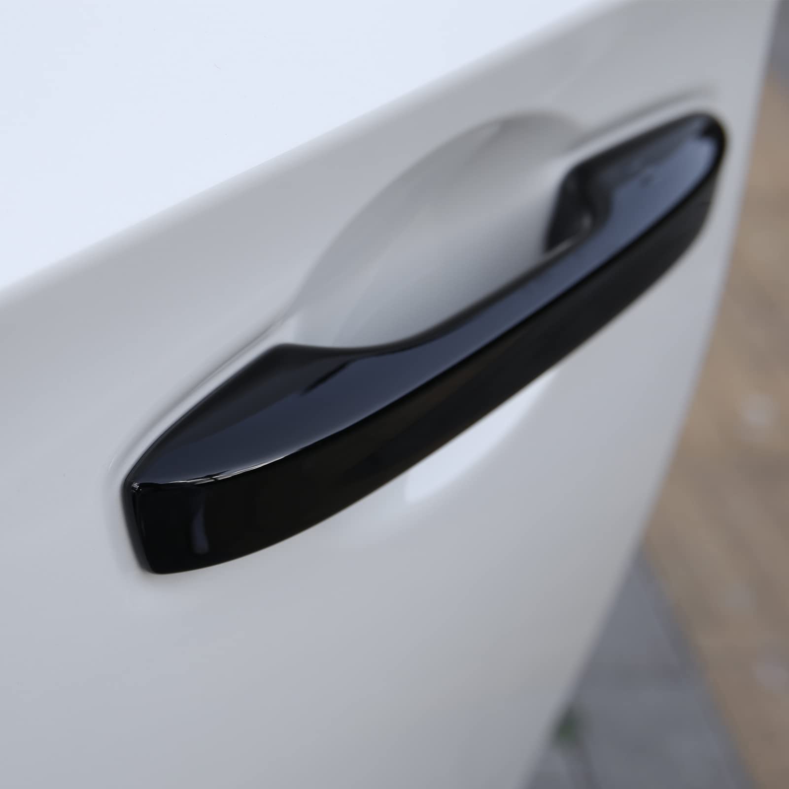 CKE closeup of glossy black surface showing smooth finish and durability
