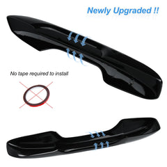CKE exterior door handle cover gloss black on rear left with protective finish
