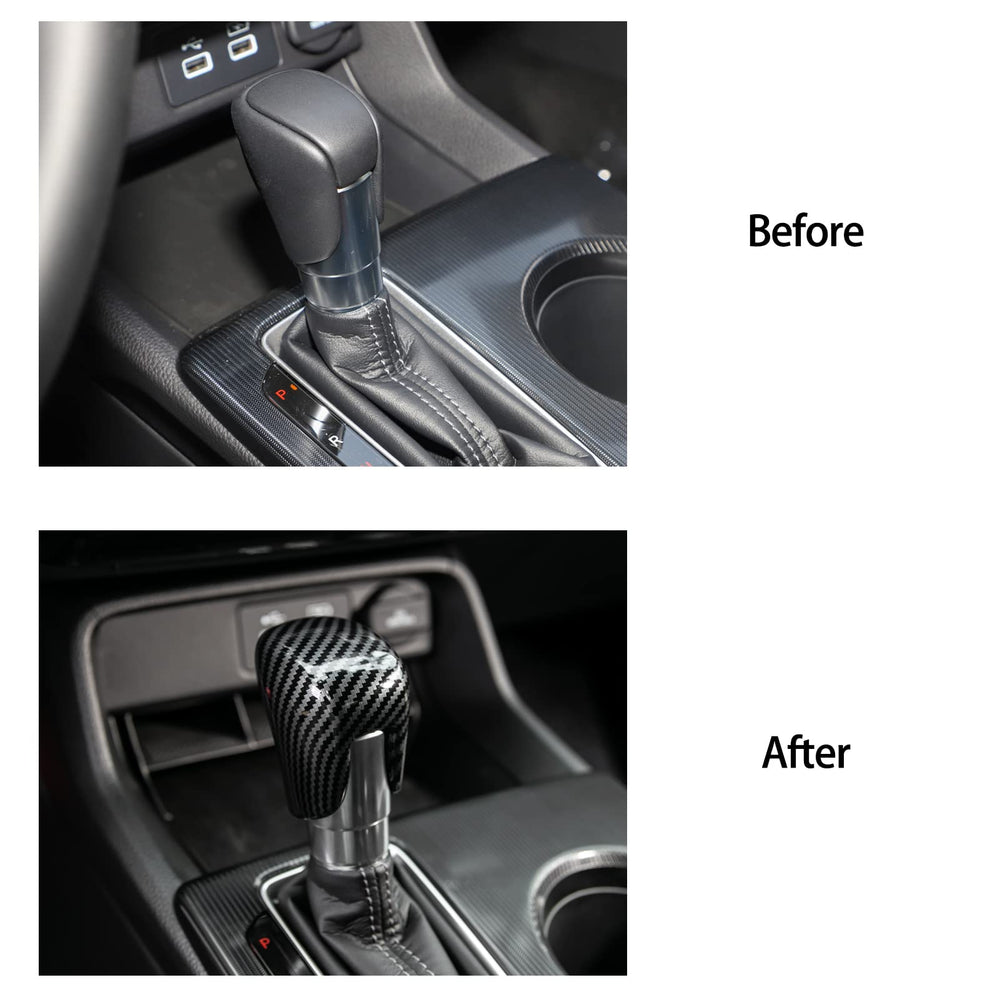 CKE automatic gear shift knob cover with easy install, no tools required