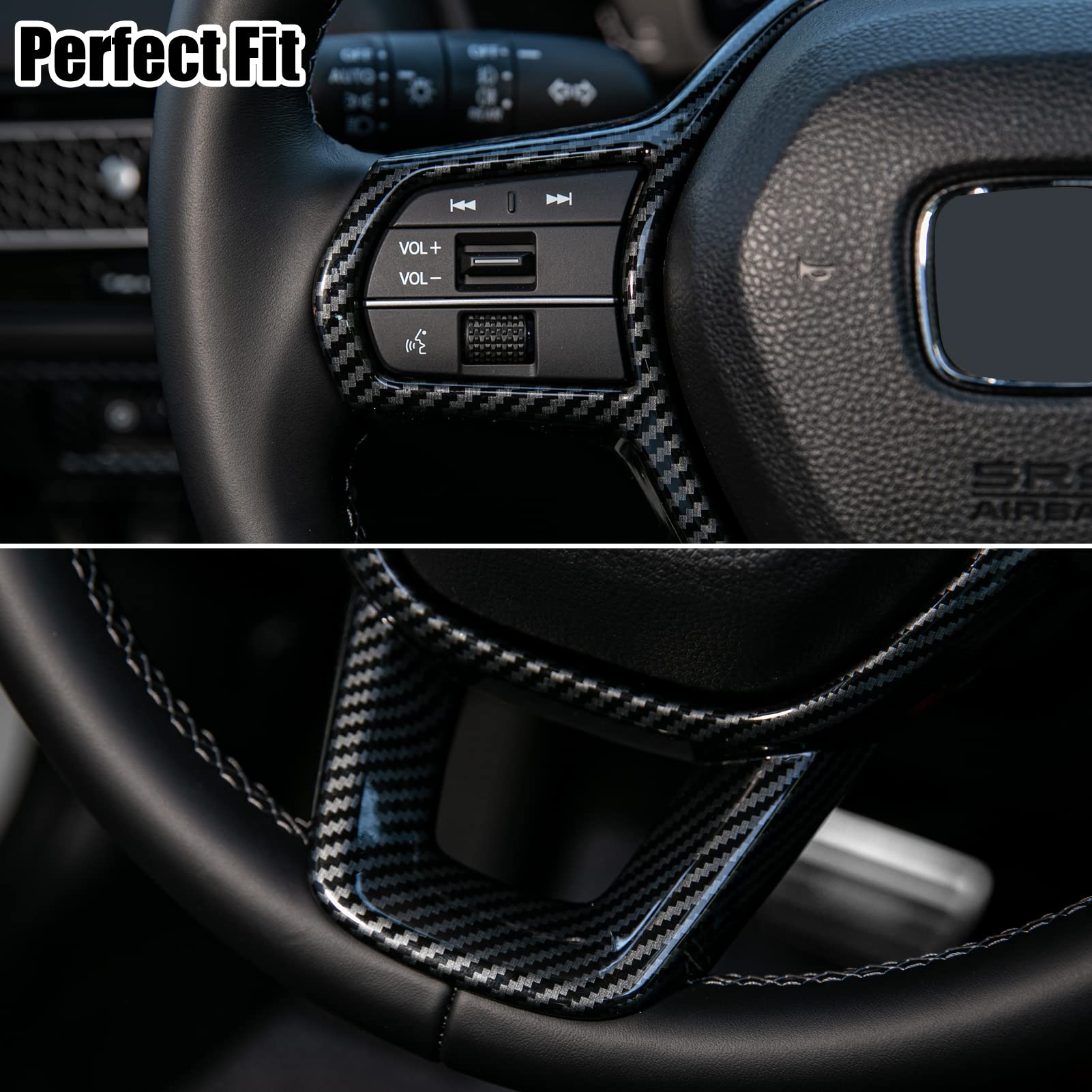 CKE Honda Accord dashboard trim carbon fiber style for cohesive cabin aesthetics.
