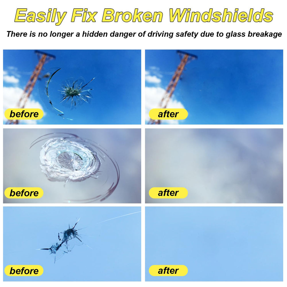 CLAMPER windshield chip repair demonstrates vacuum-assisted bonding.
