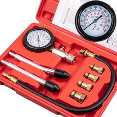 Clatoon compression tester kit gauge shown for fast engine diagnostics.