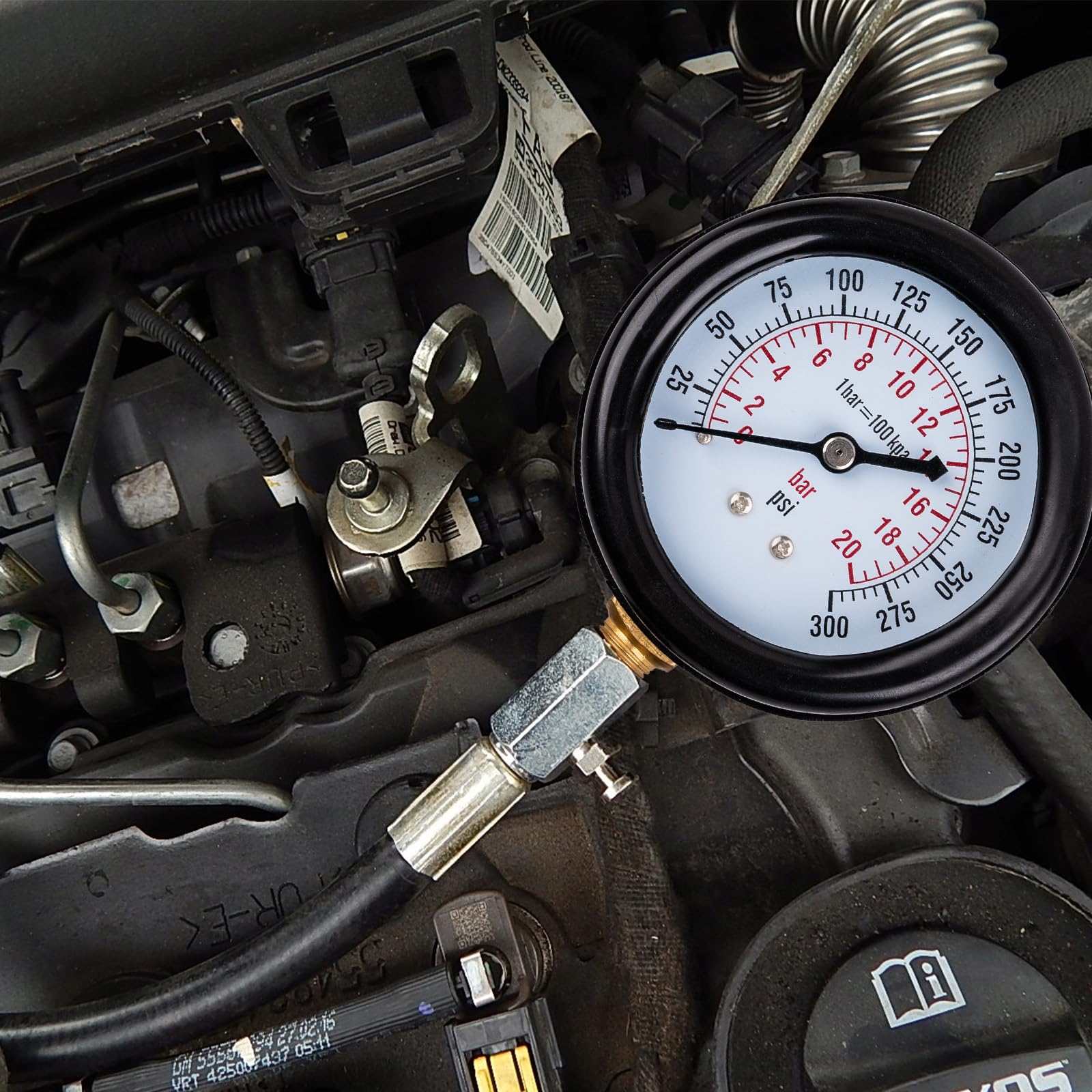 Clatoon tester in use demonstrates straightforward cylinder compression testing.