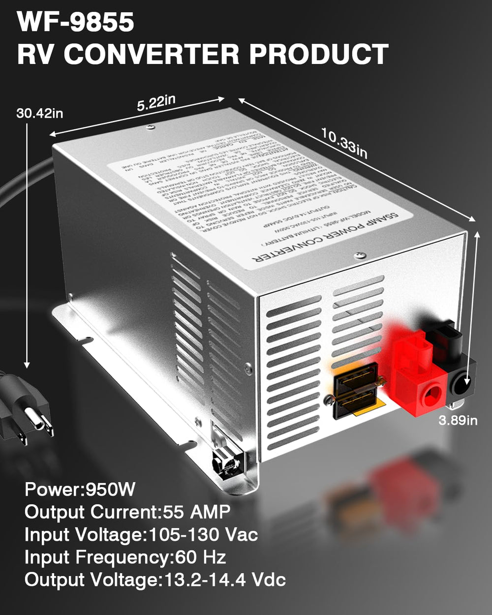 CLCWUJ WF-9855 installation guide highlighting simple plug-and-play replacement