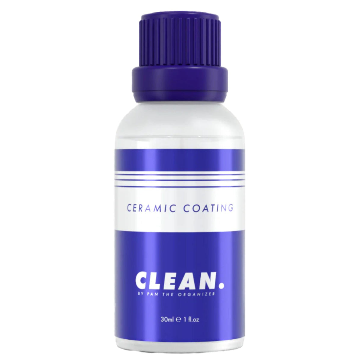 CLEAN. by Pan the Organizer ceramic 8-year bottle demonstrates durable protection and high gloss.
