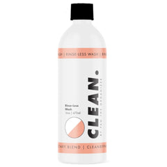 CLEAN. rinse-less wash bottle ready for quick, waterless car cleaning.