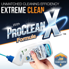 ProClean X protects RV seals and sensors during cleaning