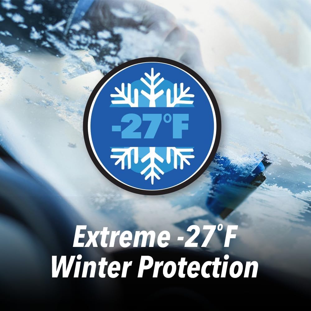 Clean Revolution winter protection visual melting ice for frost-free mornings.