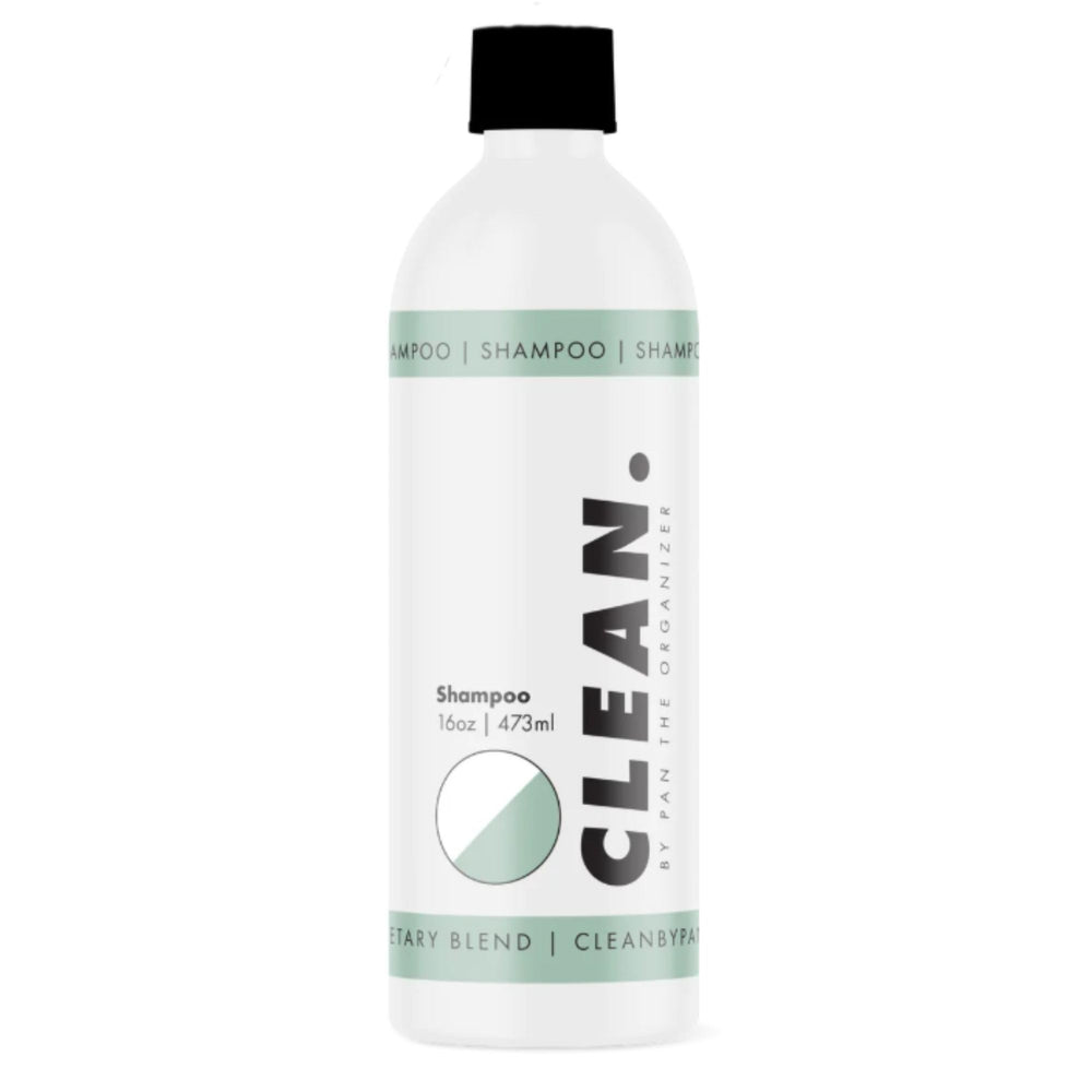 CLEAN. Shampoo bottle overview showing premium car wash for safe coatings